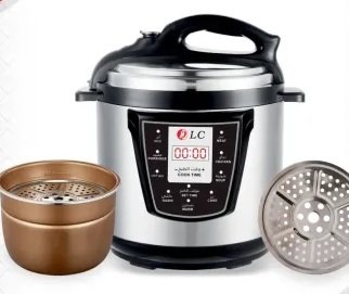 12 liter electric pressure cooker with mandi grille DLC-3022B