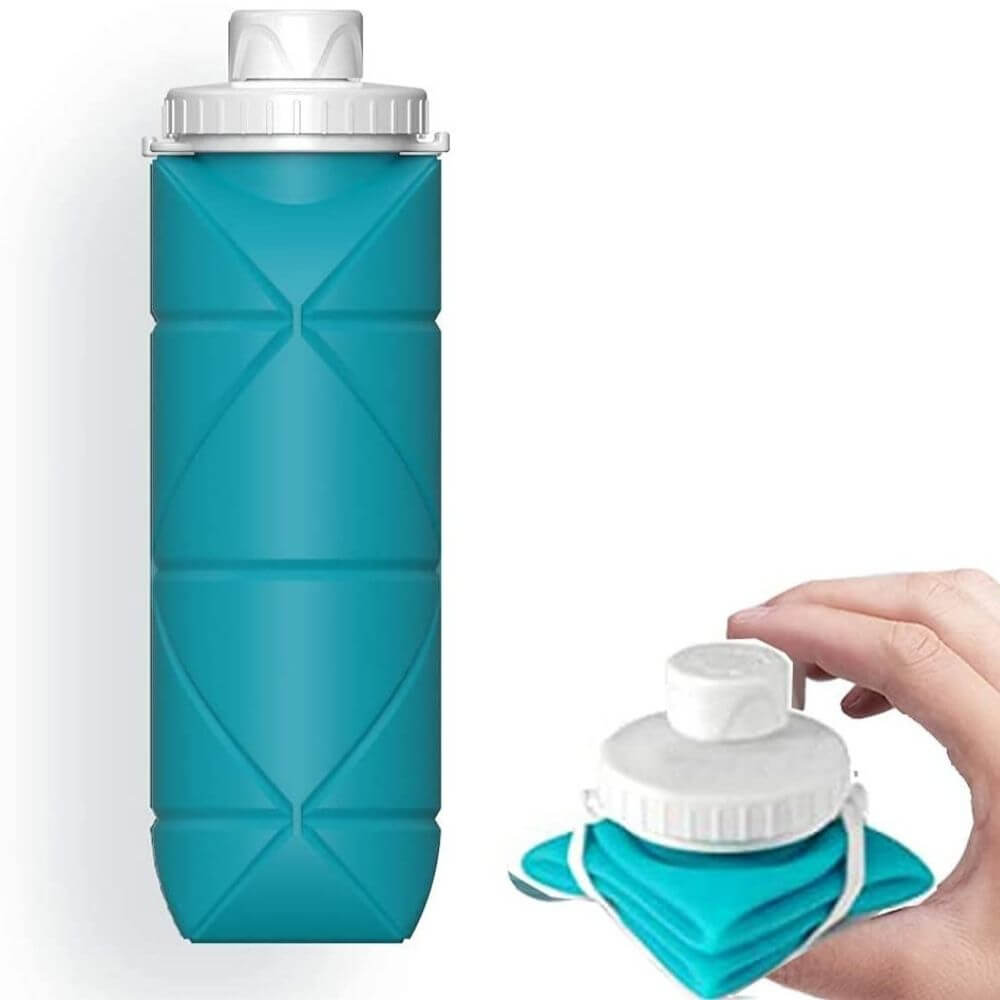 قنينة قابلة للطي مصنوعة من السيليكون الآمن MINI FOLDABLE BOTTLE