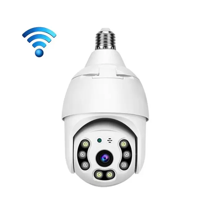 كاميرا اللمبة الذكية CRONY Y28-1080P light bulb IP Camera Smart wireless WIFI