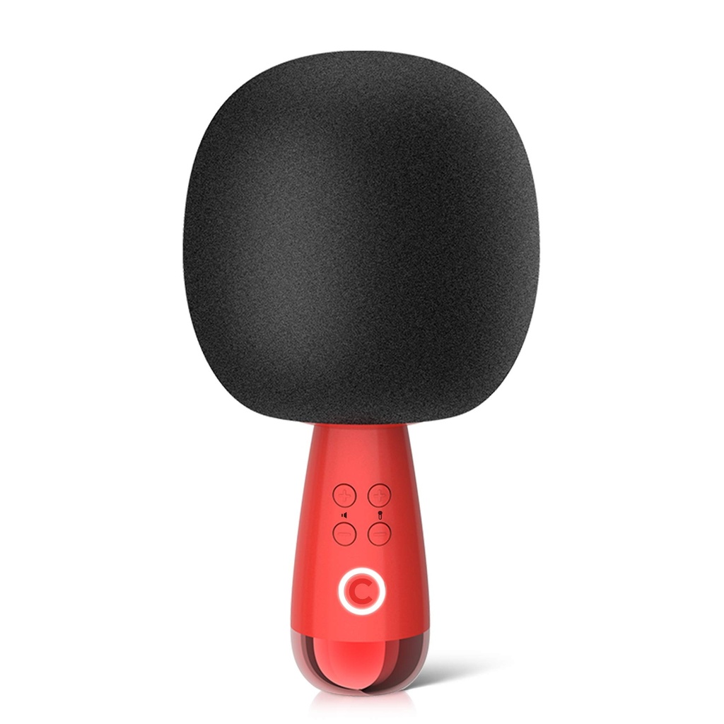 مايكرفون لاسلكي بلوتوث بصوت عالي Calf speaker microphone black G2