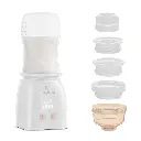 مسخن حليب الأطفال قابل للشحن للرضاعات مع 4 رؤس مختلفة Baby Bottle Warmer