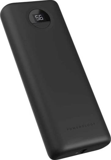 Powerology Power Bank 20000 mAh PD 30W - Black | PPBCHA05-BK