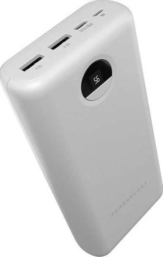 Powerology Power Bank 20000 mAh PD 30W - White | PPBCHA05-WH