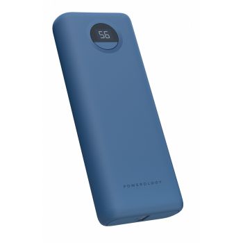 باورولوجي باورولوجي للشحن السريع 30000  مللي أمبير PD 45  وات مع كابل من النوع C إلى النوع C 0.9  متر - أزرق | PPBCHA07-BU