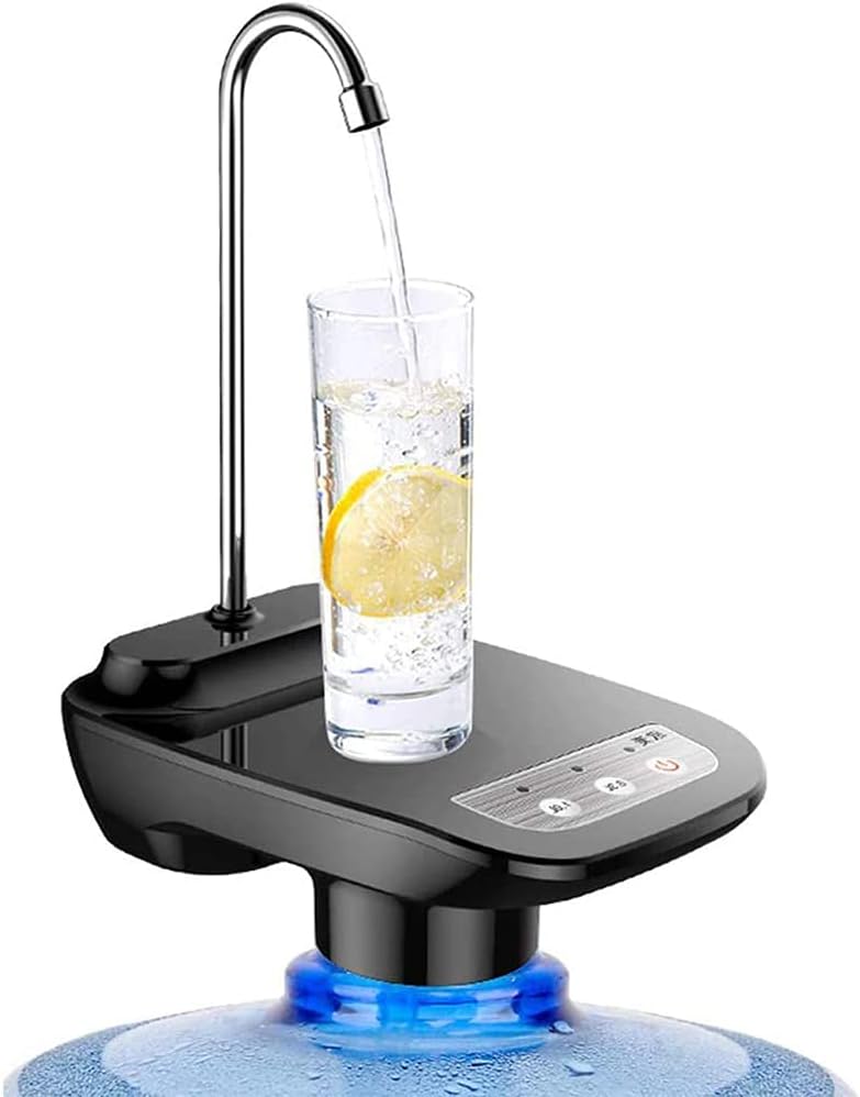 مضخة ماء شرب محمولة قابلة للشحن WATER BOTTLE DISPENSER PUMP YH-001