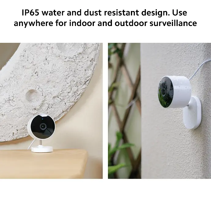 كاميرا شاومي خارجية سلكية بالوايفاي Xiaomi Outdoor Camera AW200 Wired and wifi
