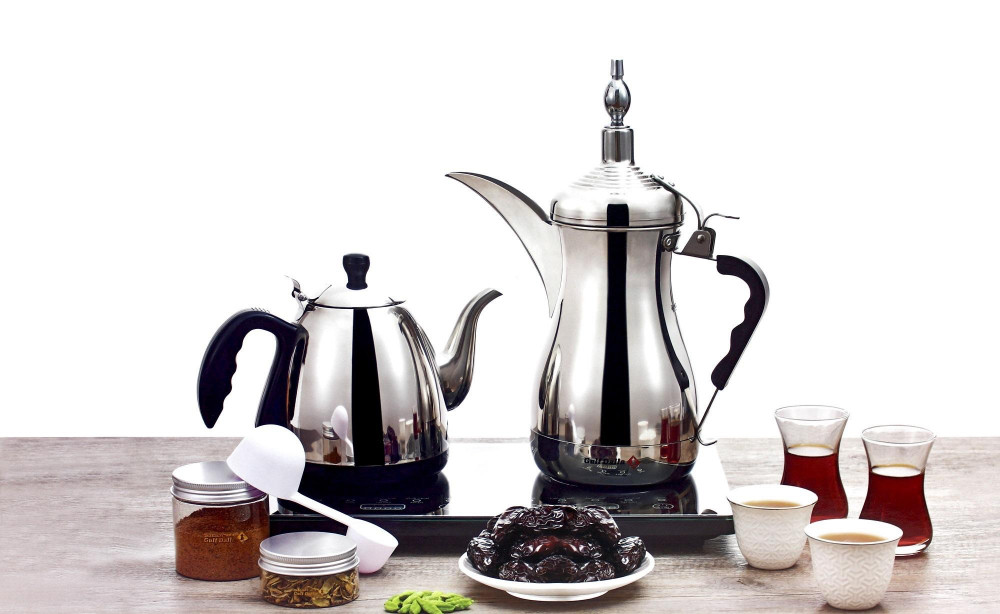 Electric tea and coffee dallah set with bag GA C94847