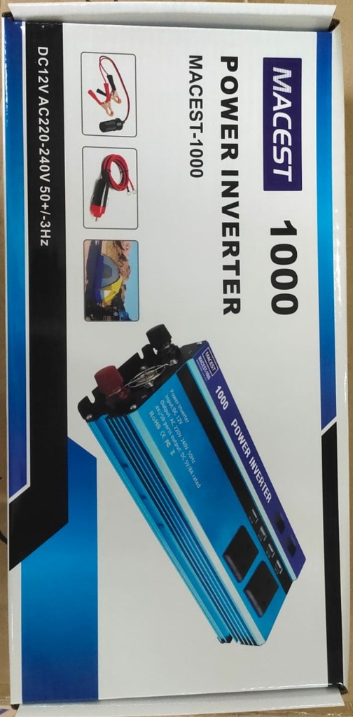 محول طاقة من بطارية السيارة DLC Macest Power Inverter واط 1000