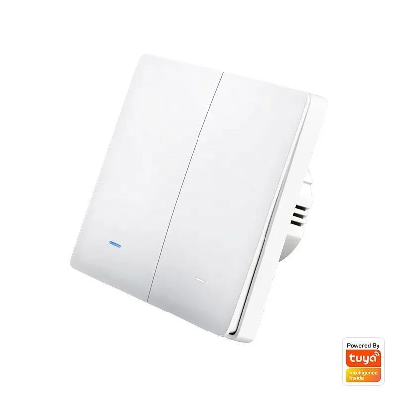 Two-button push-button smart switch