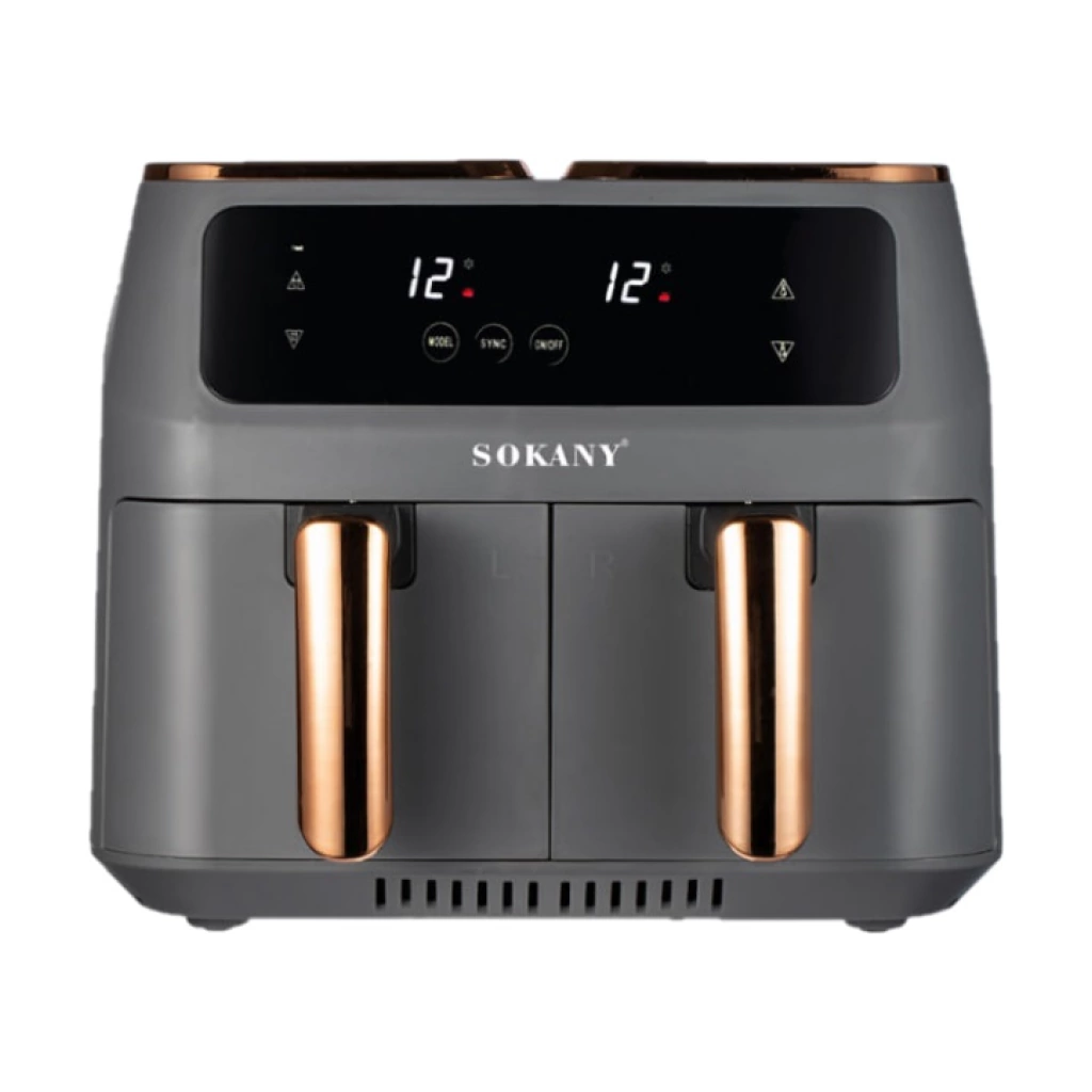 Sokany Air fryer with two doors
