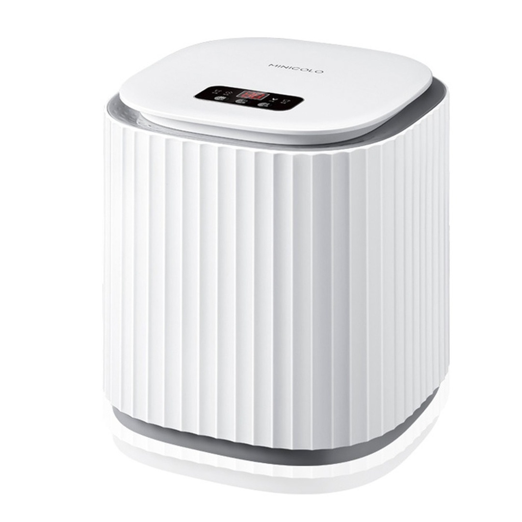 غسالة ملابس أنيقة محمولة من بورودو سعة 10 لتر وقدرة 18 وات لغسيل 1.5 كجم Porodo portable mini washing Machine 10L 18W 1.5Kg