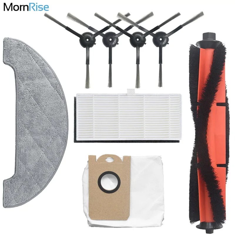 A set of accessories and consumable parts for the Xiaomi Viomi S9 vacuum cleaner