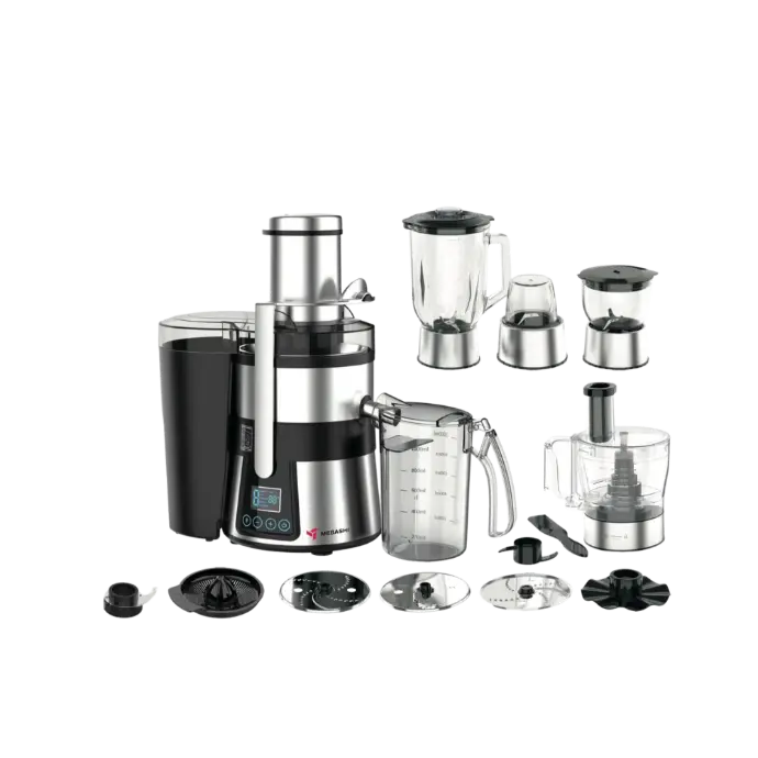 JB2010SS Mebashi Centrifugal Juicer 11 in 1