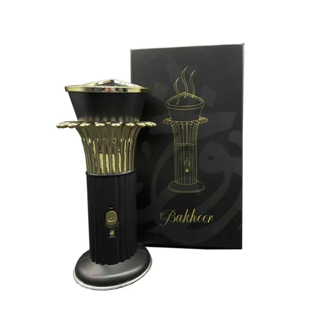 Large black wire incense burner Bakhoor ROHS