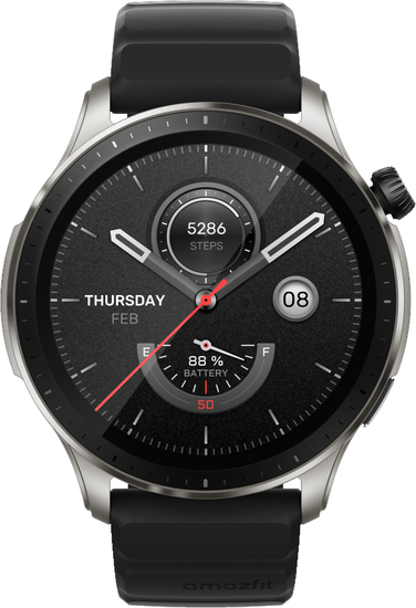 amazfit GTR4 watch A2166 Superspeed Black