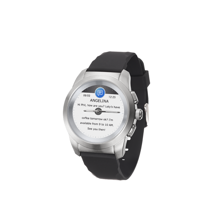 MyKronoz ZeTime smartwatch silver