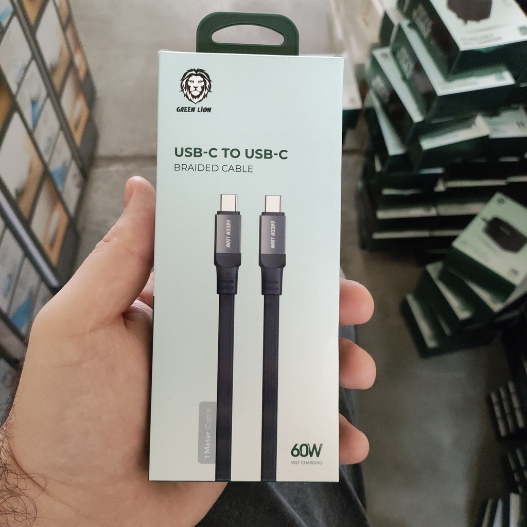 USB-C TO USB-C BRAIDED CABLE GNALYB60CТСВК