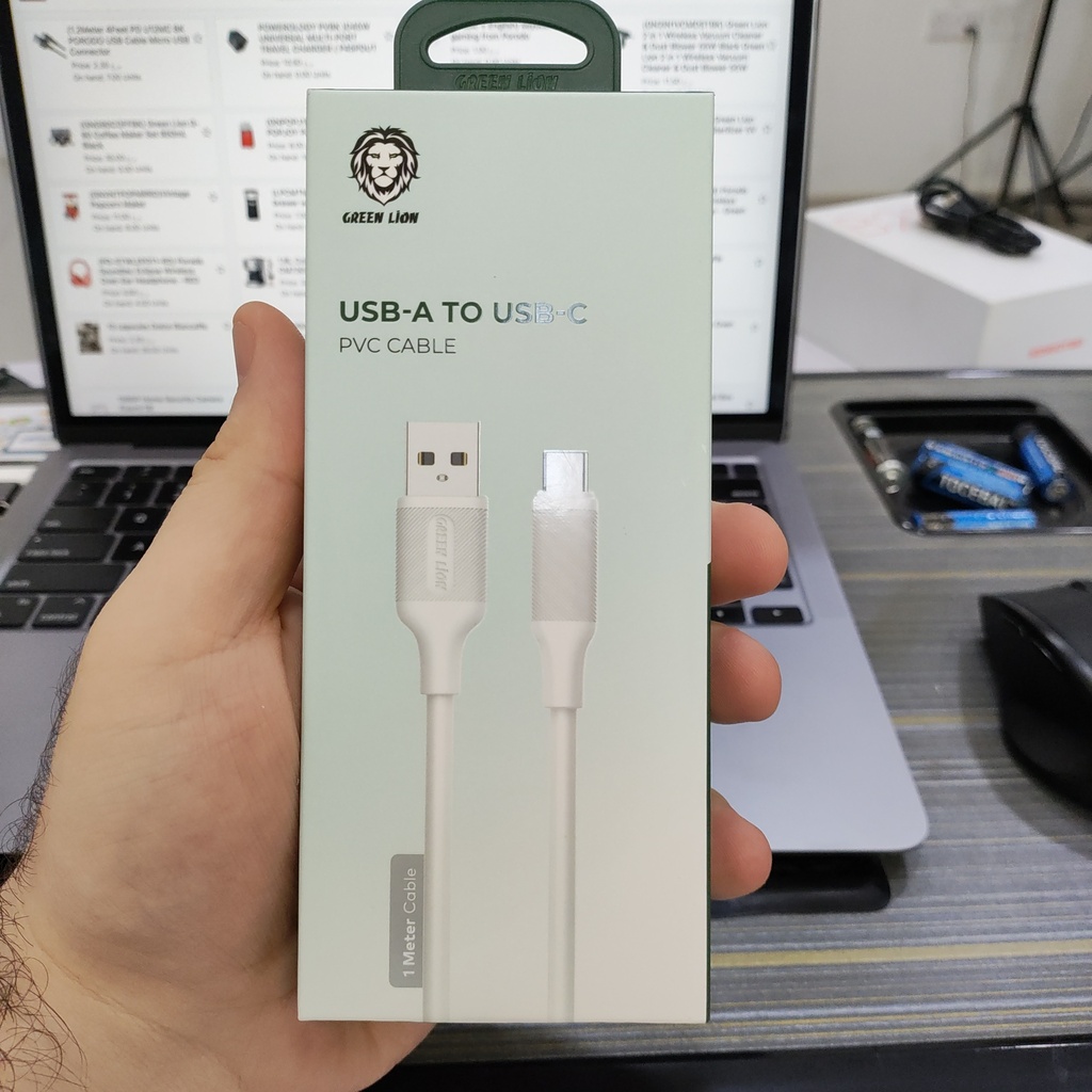 USB-A TO USB-C PVC CABLE GNPVCATC