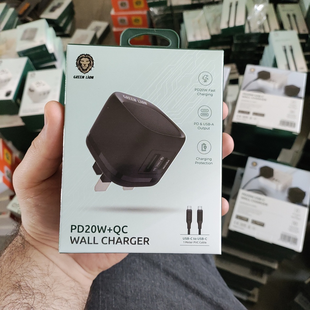 PD20W+QC Wall Charger GL-W21A GNPDQ2UCCWCBK