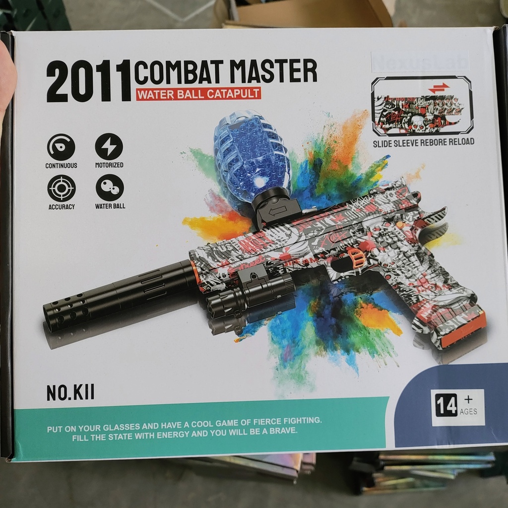 Water Ball Catapult gun 2011 Combat Master K11-4