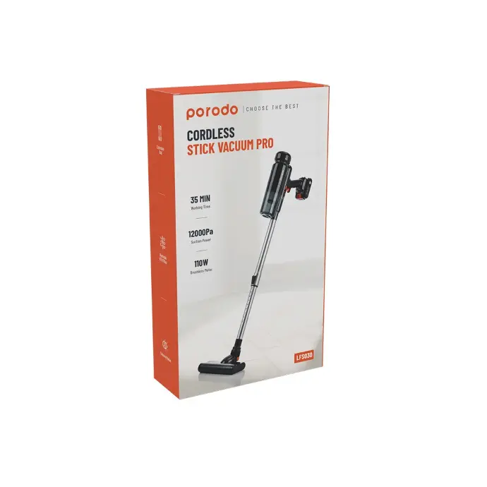 Porodo Cordless Stick Vacuum Pro LFS030 PDLFST030WH
