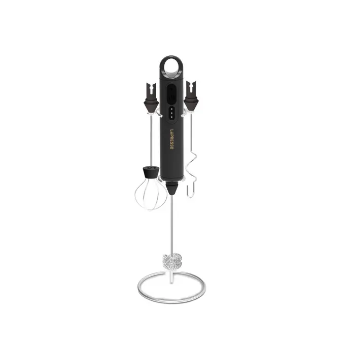 Lepresso Forthmate Milk Frother With Interchangeable Whisks LPCFFM0014
