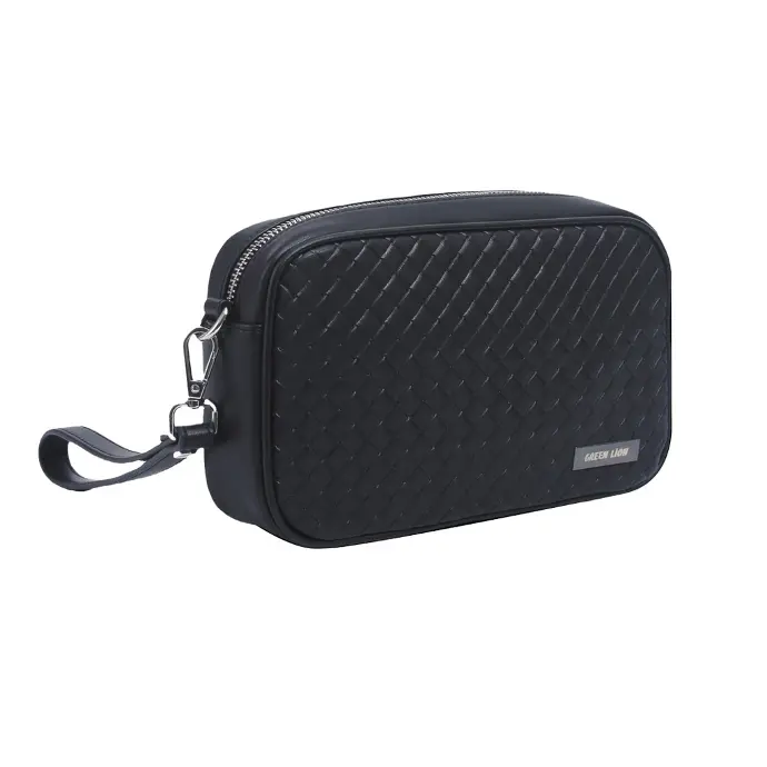Green Lion Verso Clutch Bag  GNVERCBAGBK