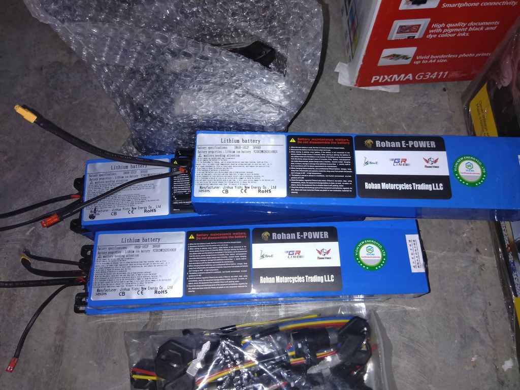 Spear 0067 36V 5.2Ah MI battery