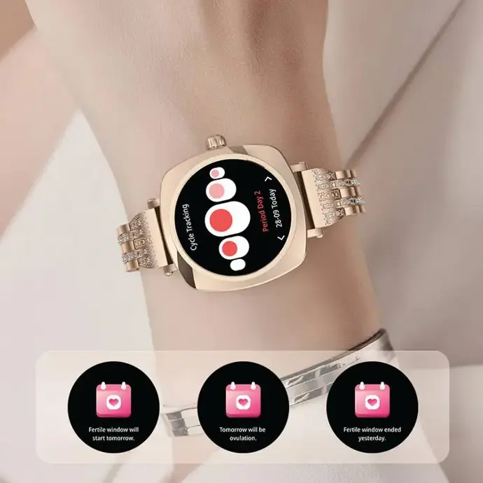 Green Lion Leyla's Smart Watch GNLYSWALED (Gold)