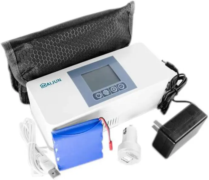Insulin refrigerator portable