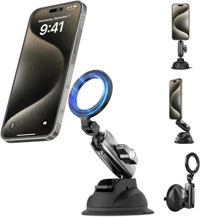 حامل الهاتف المغناطيسي Telesin Magnetic Suction Phone Mount