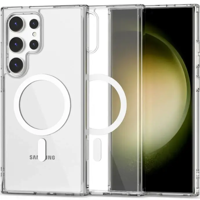 Phone Case For S24 Ultra Clear Case Magnetic
