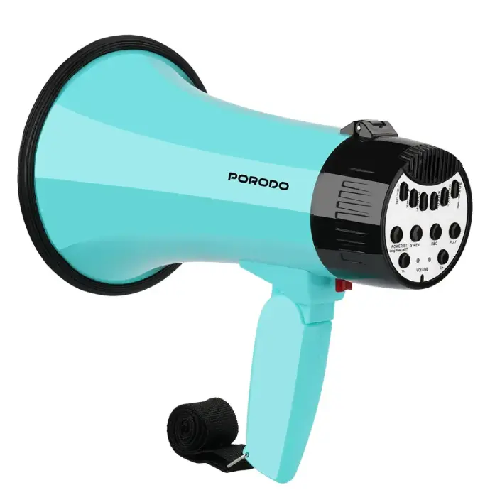 Porod 30W Siren Bluetooth Recorder Megaphone PD-LFST097-SKB