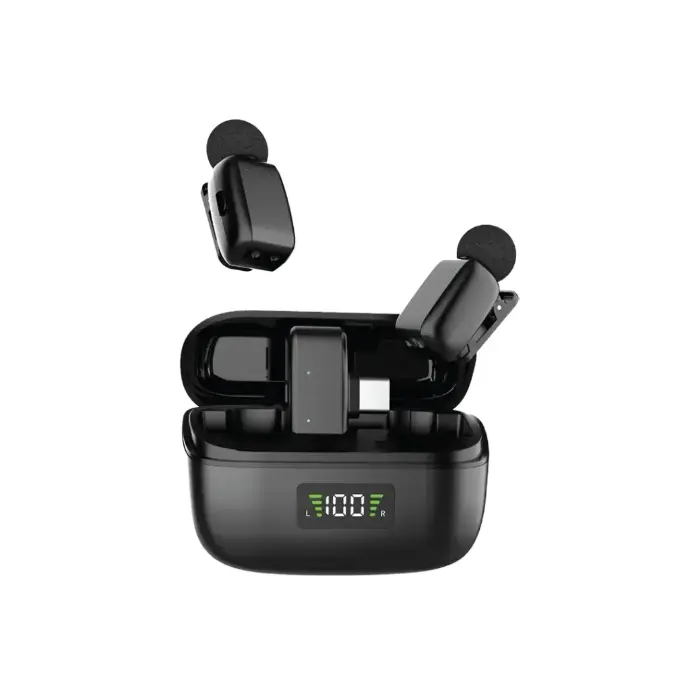 Green Lion Flex Mic Duo Type C to Lightening GNFLMICDUOBK