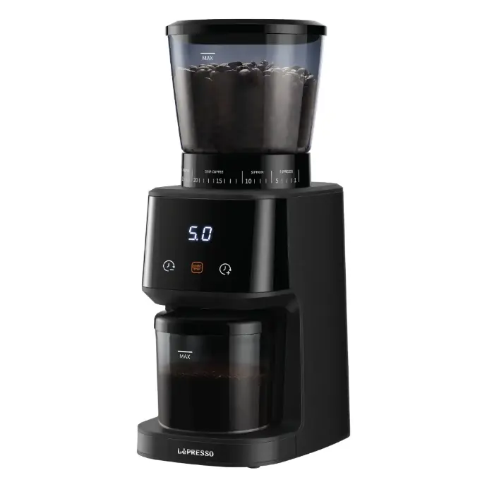 مطحنة قهوة مخروطية الشكل Lepresso 165W LPCFFM0028
