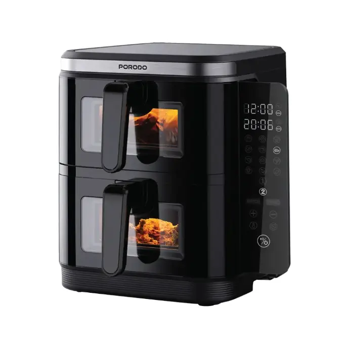 Porodo Lifestyle Double Stack Air Fryer PD-LFST087-BK