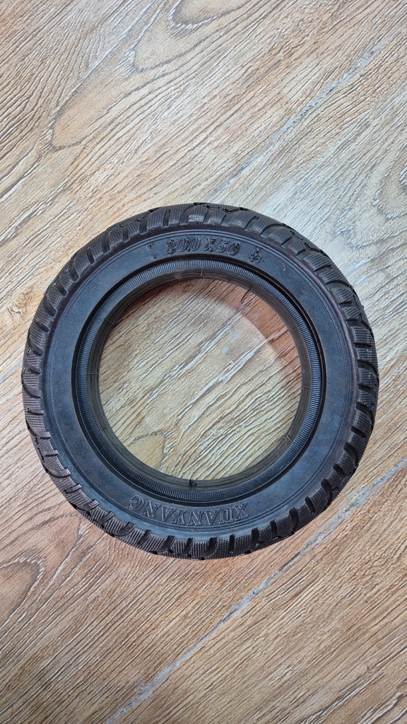Spear 0327 200x50 Solid Tyre With Rim