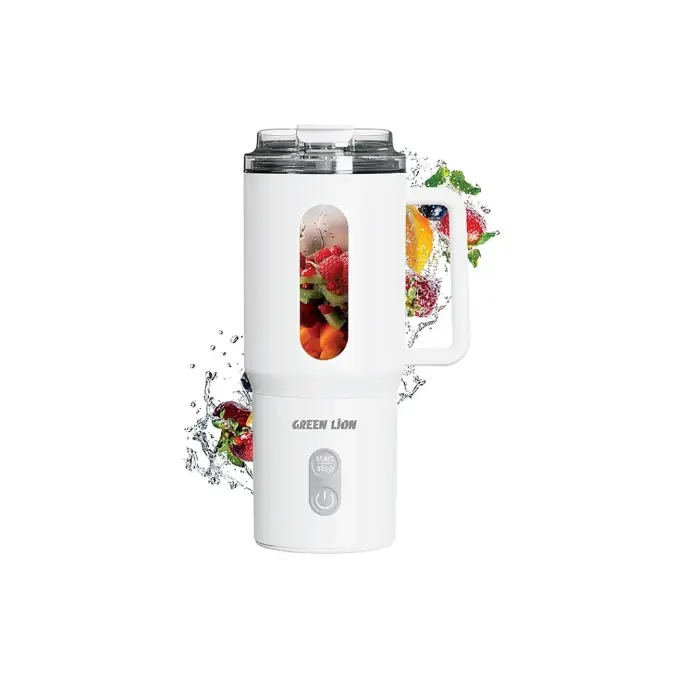 Green Lion Mug Blend Portable Juicer 500ML GNMGBL500WH