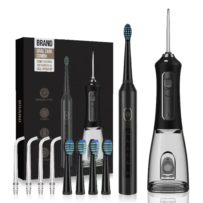 EISLEFROO ELECTRIC TOOTHBRUSH & ORAL IRRIGATOR