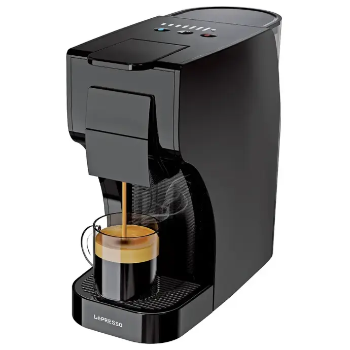 Lepresso ماكينة قهوة 3 في 1 بالكبسولات LPCM6618BK
