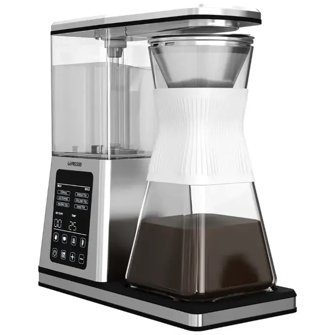 ماكينة تحضير القهوة والشاي بالتنقيط LePresso Crystal Brew LPCFM1236SI