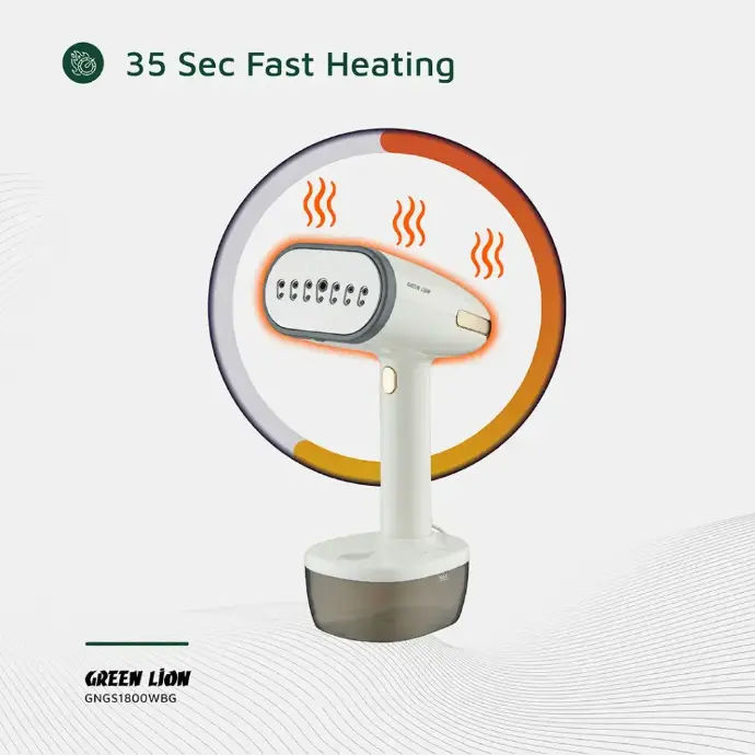 Green Lion Garment Steamer GNGS1800WBG