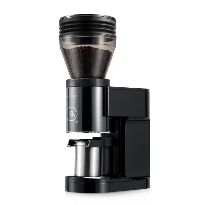 LePresso Precision Conical Burr Grinder Digital Weight Control LPCGHY1430BK