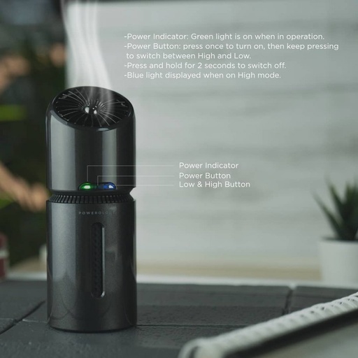 Powerlogy Rechargeable Ozone Air Purifier