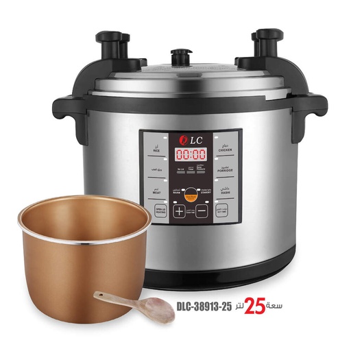 25 Liter Electric Pressure Cooker DLC-38913-25