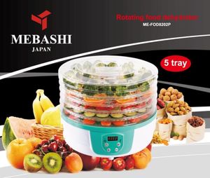 Mebashi Five Layer Rotary Food Dehydrator - ME-FOD8202P