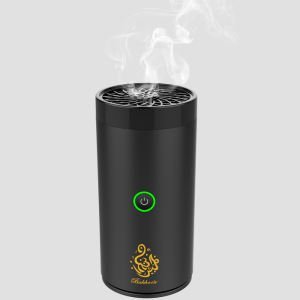 Stylish Rechargeable Electronic Incense Burner B50 x-003 - Black