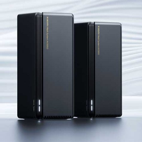 موسع نطاق شبكة الانترنت- راوتر جهازين Xiaomi Mesh System AX3000(2-Pack)