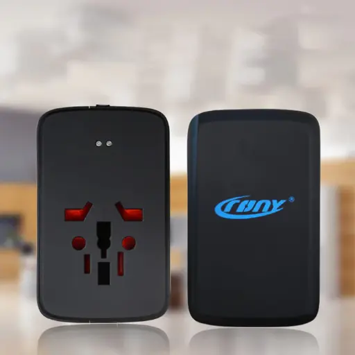 شاحن السفرادابر مع باور بانك 2 في 1 CRONY SL-310B Travel Charge With Power Bank