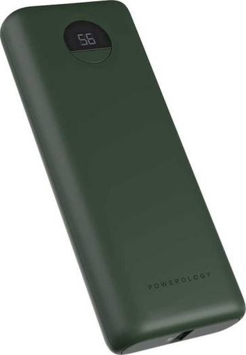 Powerology Power Bank 20000 mAh PD 30W - Green | PPBCHA05-GN